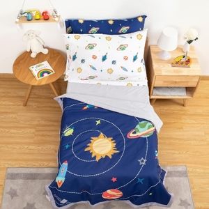 Space Themed Toddler Bedding